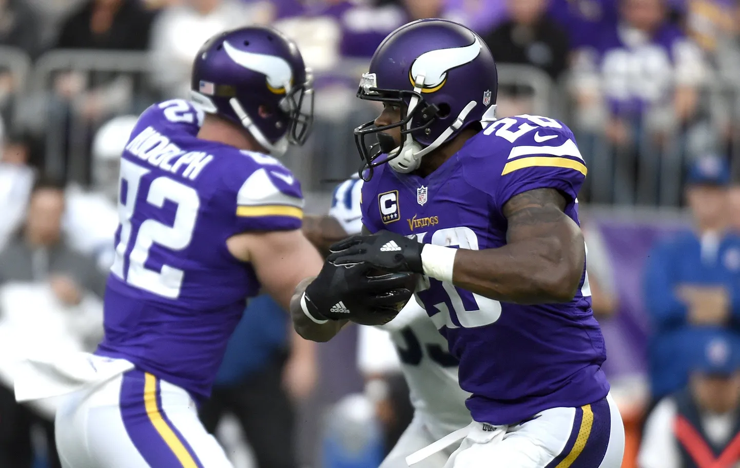 Minnesota Vikingsi mängijad.