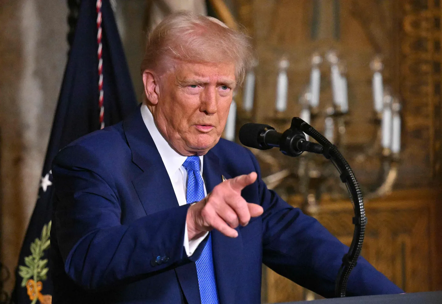 USA president Donald Trump.