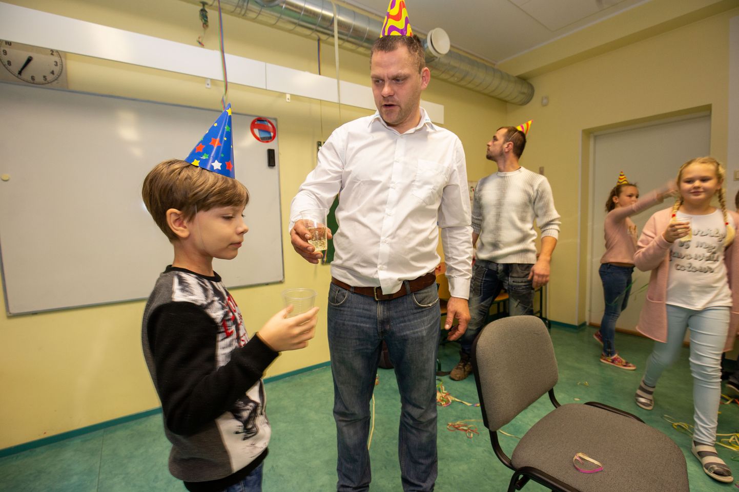 Imavere IM Klubi tegi IV klassi poisile Toomas Kaup sünnipäeva puhul üllatuse
