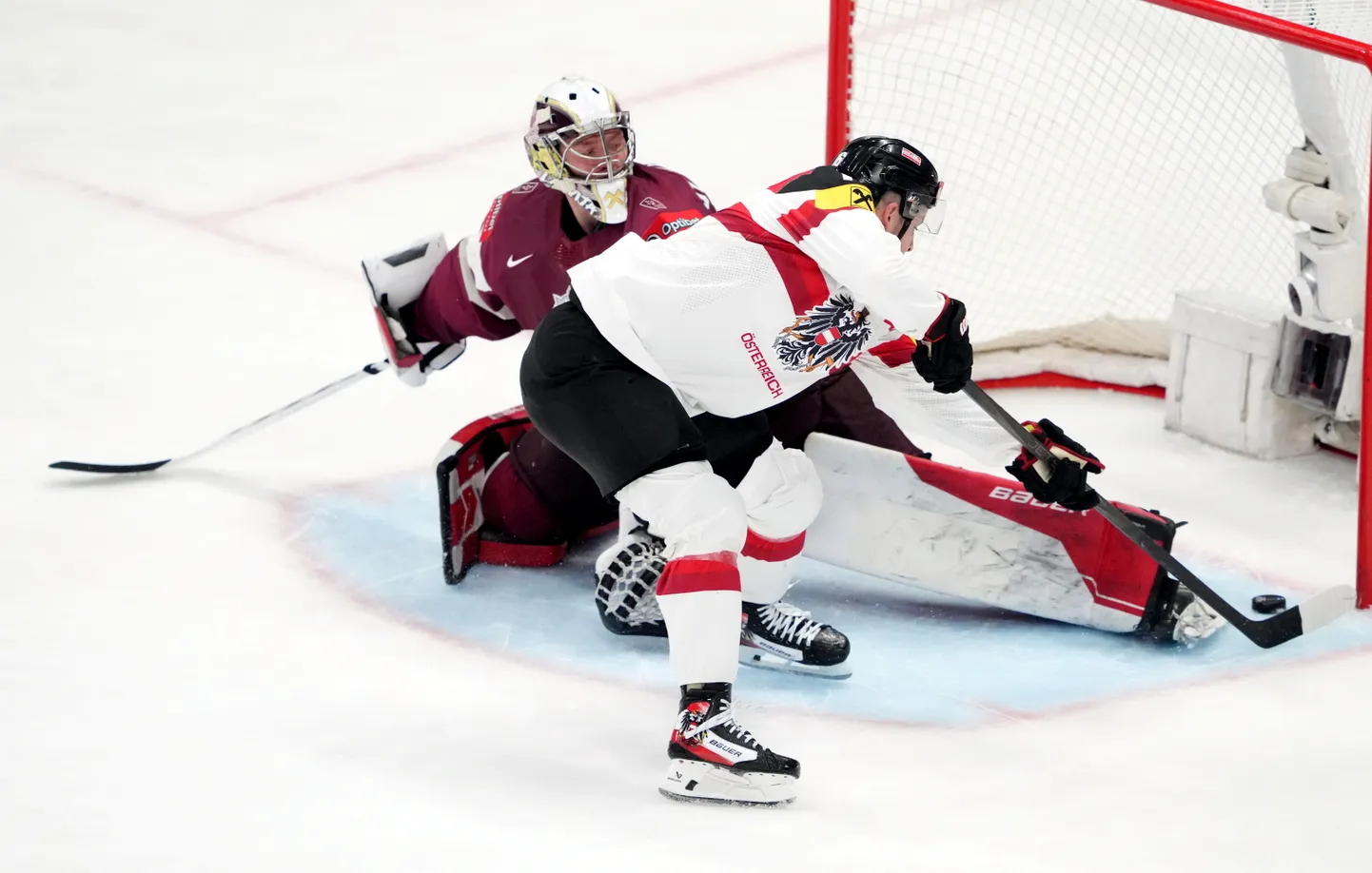 Läti vs. Austria.
