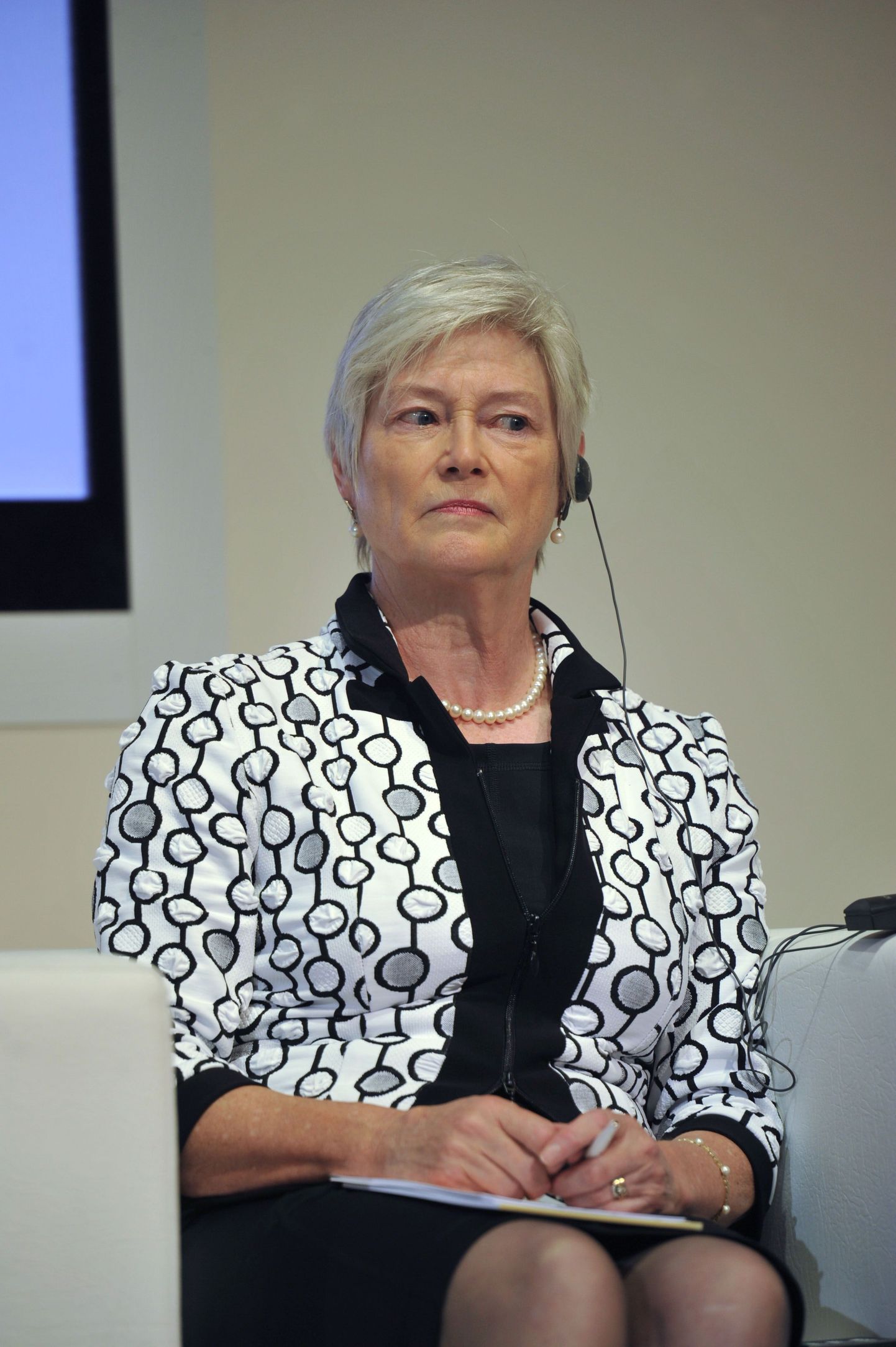 Rahvusvaheline Energiaagentuuri (IEA) tegevdirektor Maria van der Hoeven .