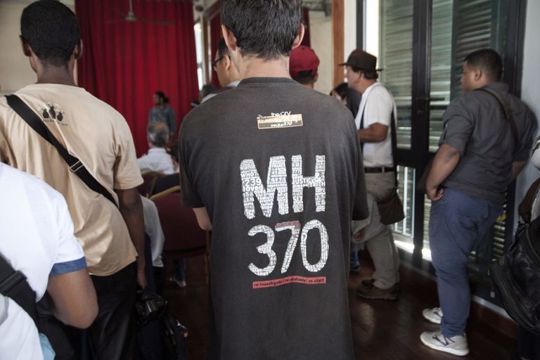 MH370 teemaline pressikonverents Madagaskari pealinnas Antananariovos, kus otsimiseksperdid tegid senised tulemused teatavaks