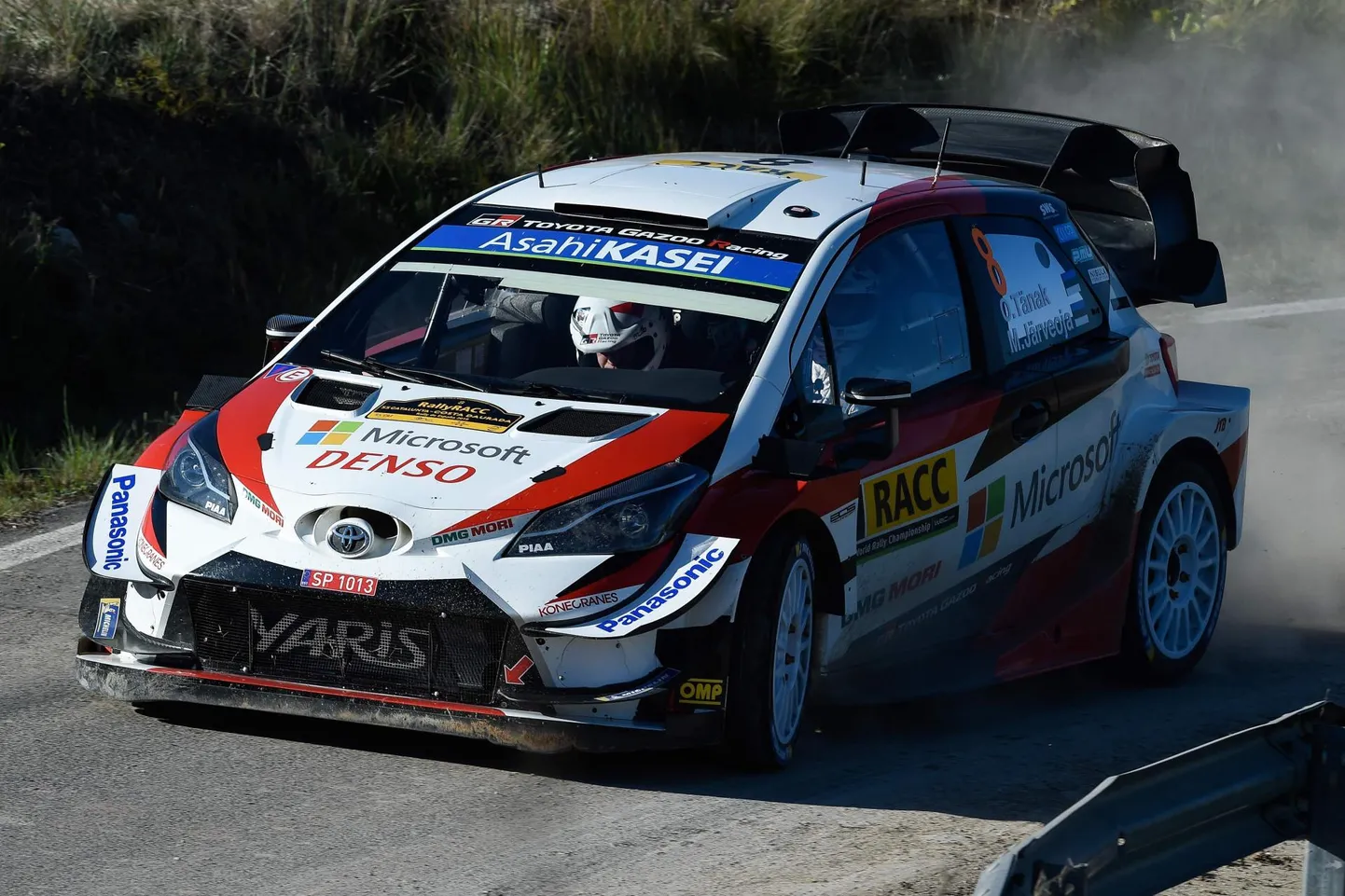 Ott Tänak ja Martin Järveoja Kataloonia rallil