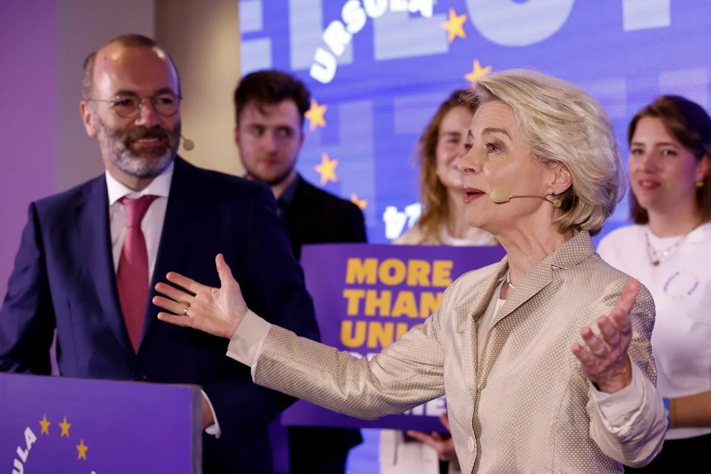 Euroopa Komisjoni president Ursula von der Leyen.