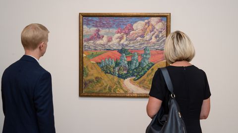 Haus galerii kevadoksjonil käis Konrad Mägi maali pärast tihe rebimine