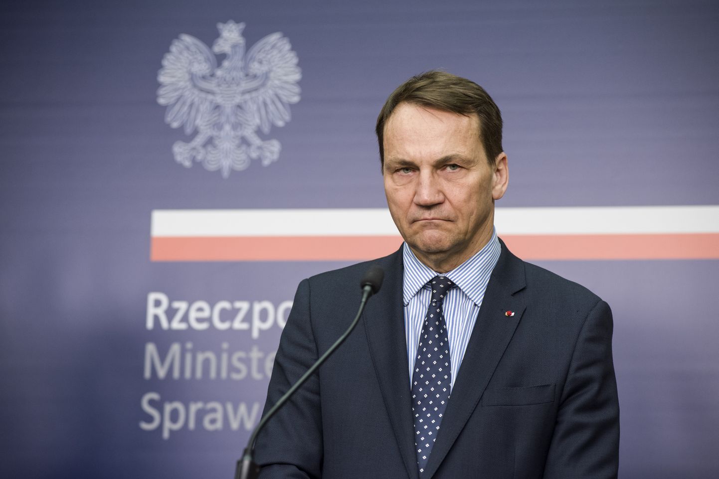 Poola välisminister Radoslaw Sikorski.