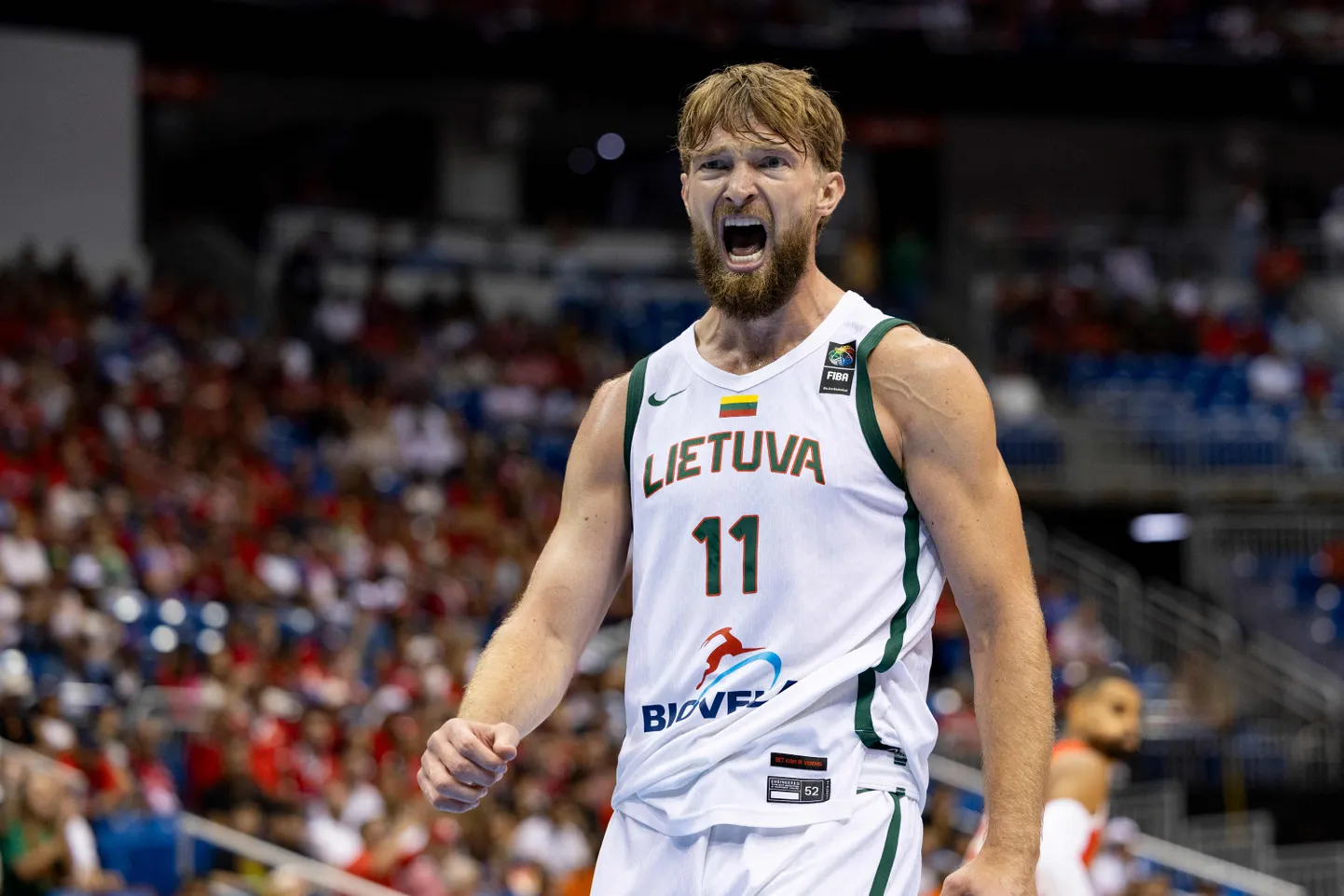 Domantas Sabonis esindas viimati Leedut eelmisel aastal olümpia kvalifikatsiooniturniiril.