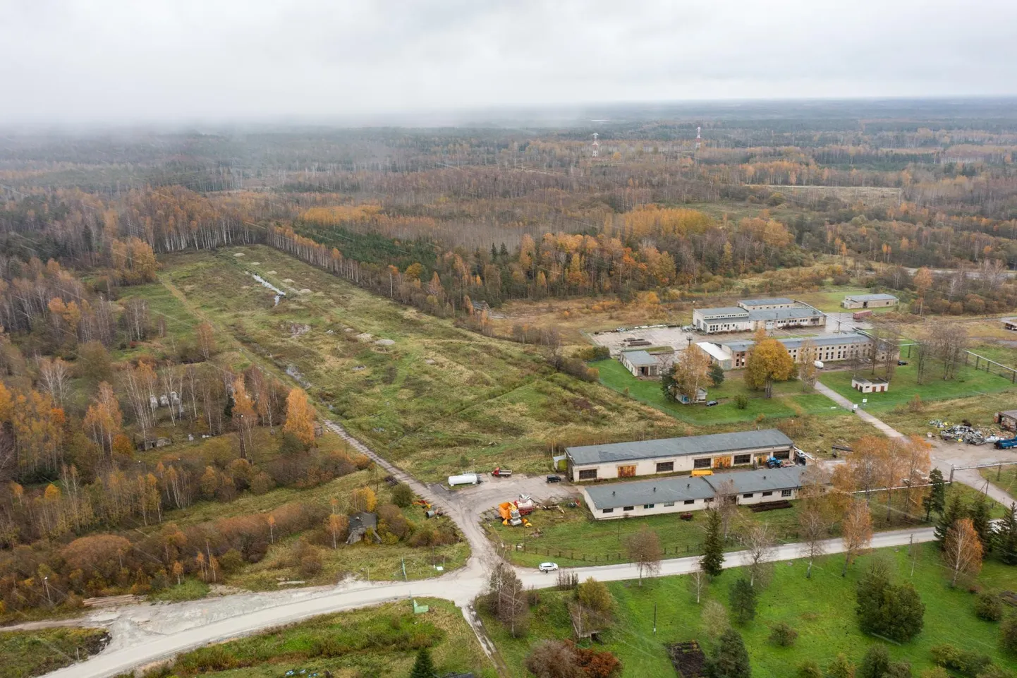 Sellele Pärnumaa kinnistule suurt kasvuhoonet kavandanud firma läks põhja.