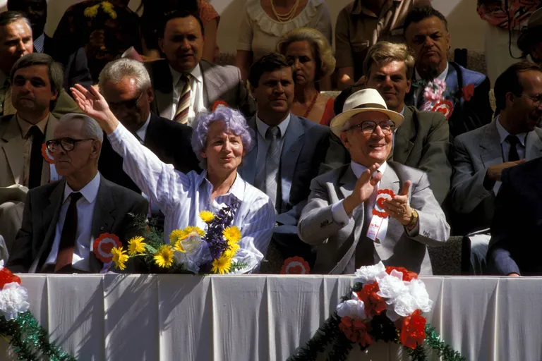 Erich Honecker ja Margot Honecker
