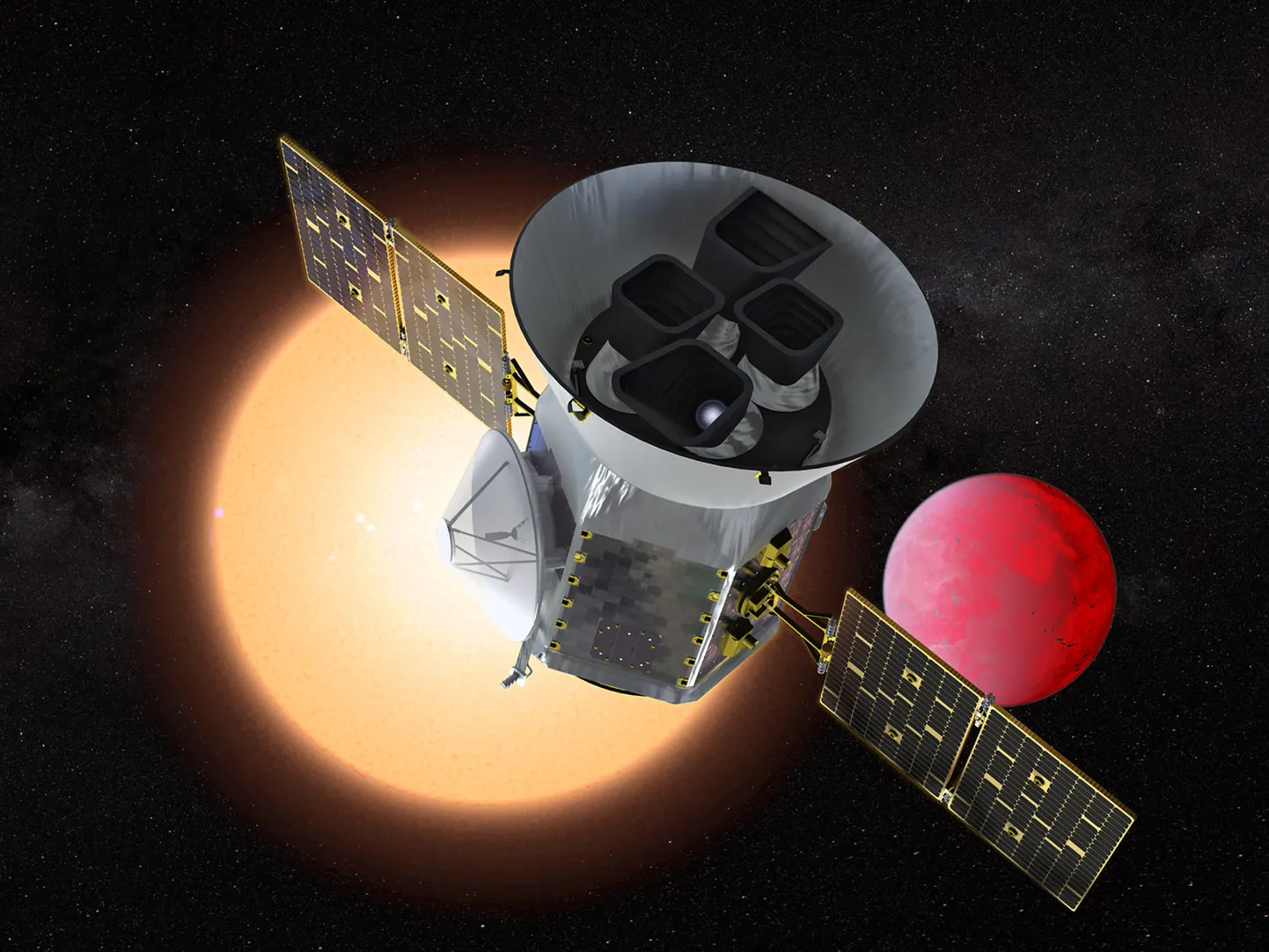 NASA kosmoseteleskoop TESS.