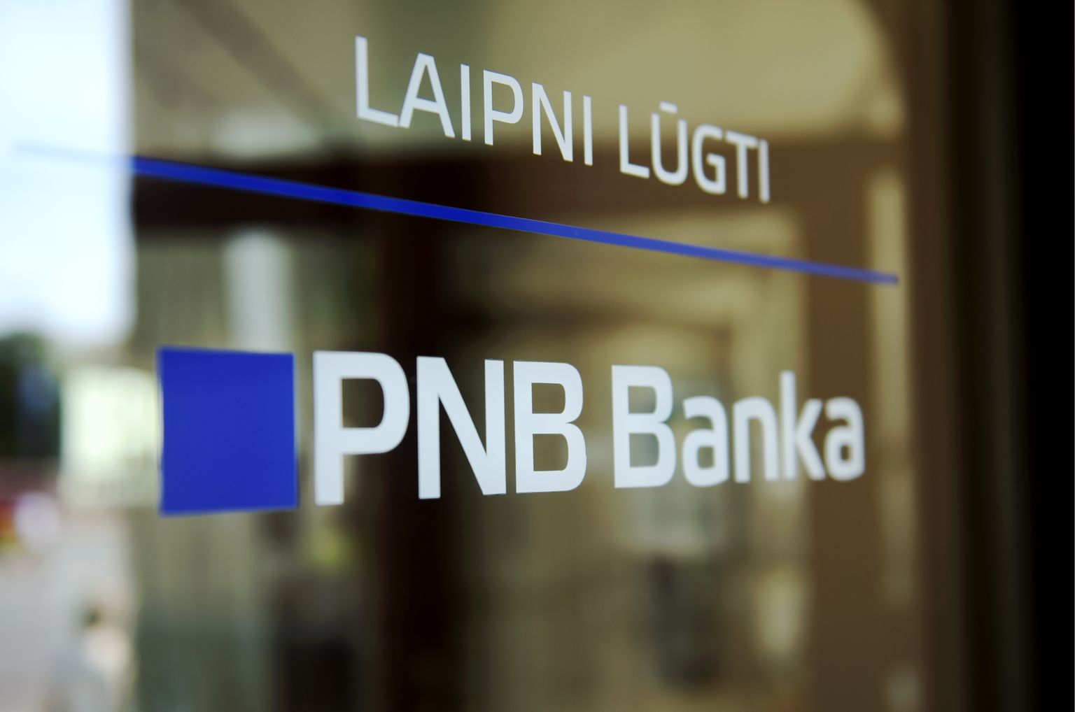  "PNB banka" logo. Ilustratīvs attēls.