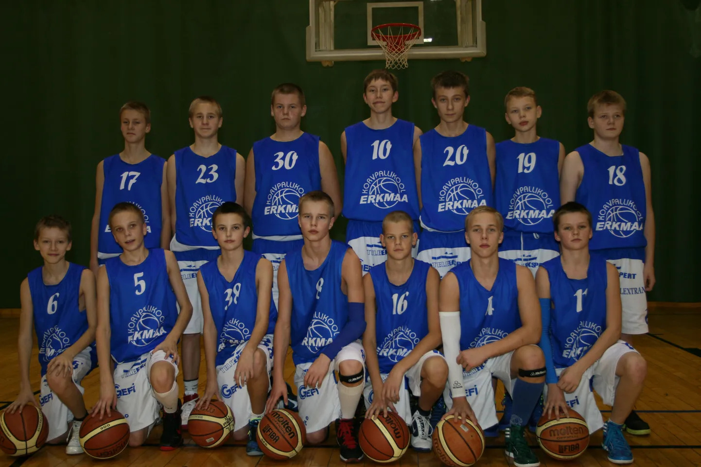 Erkmaa KK U14 meeskond