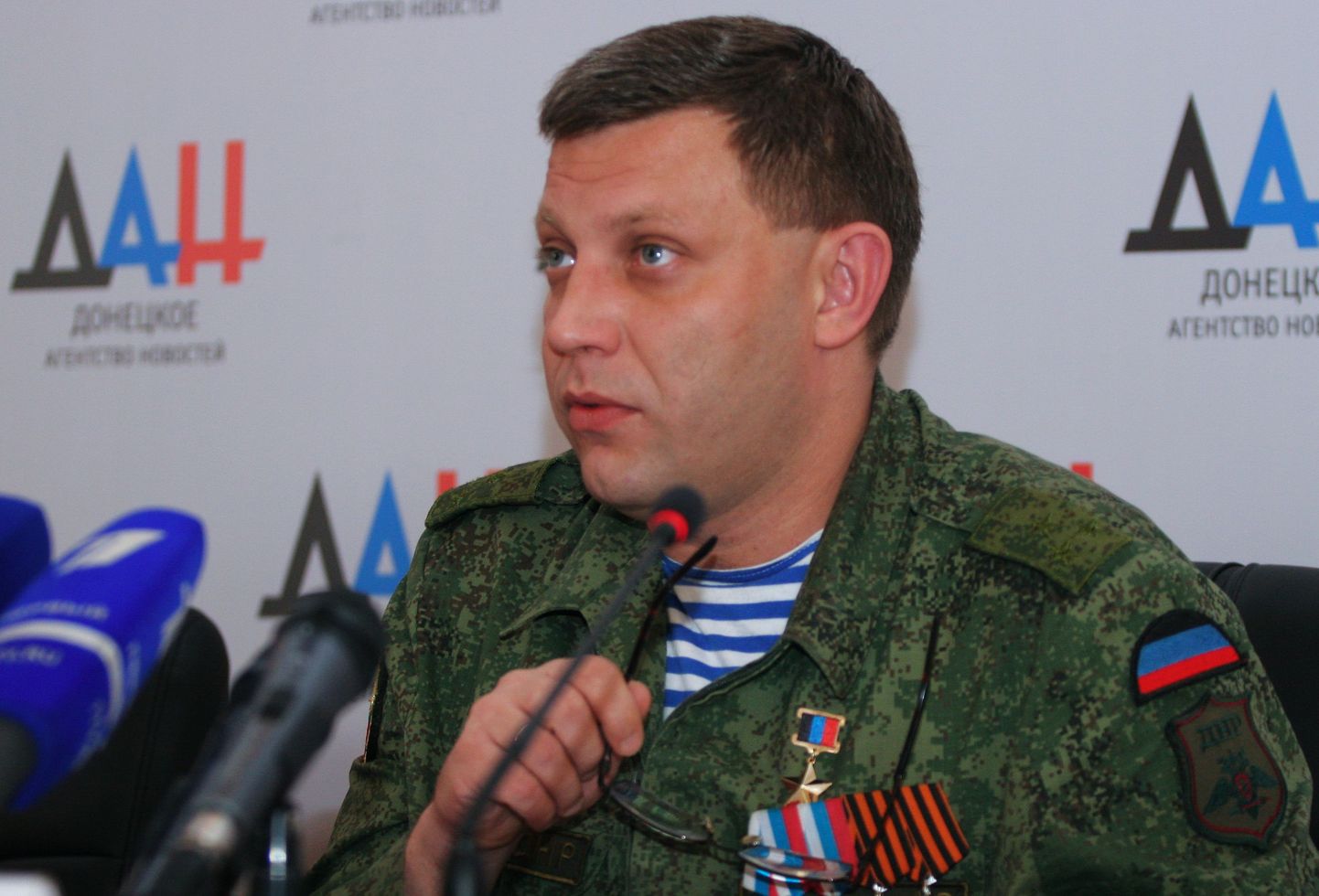 Nn Donetski rahvavabariigi juht Aleksandr Zahhartsenko.