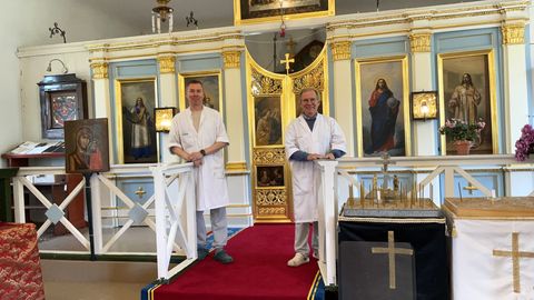 Kihnu kiriku 165. aastapäev saabub Lapi kulla säras