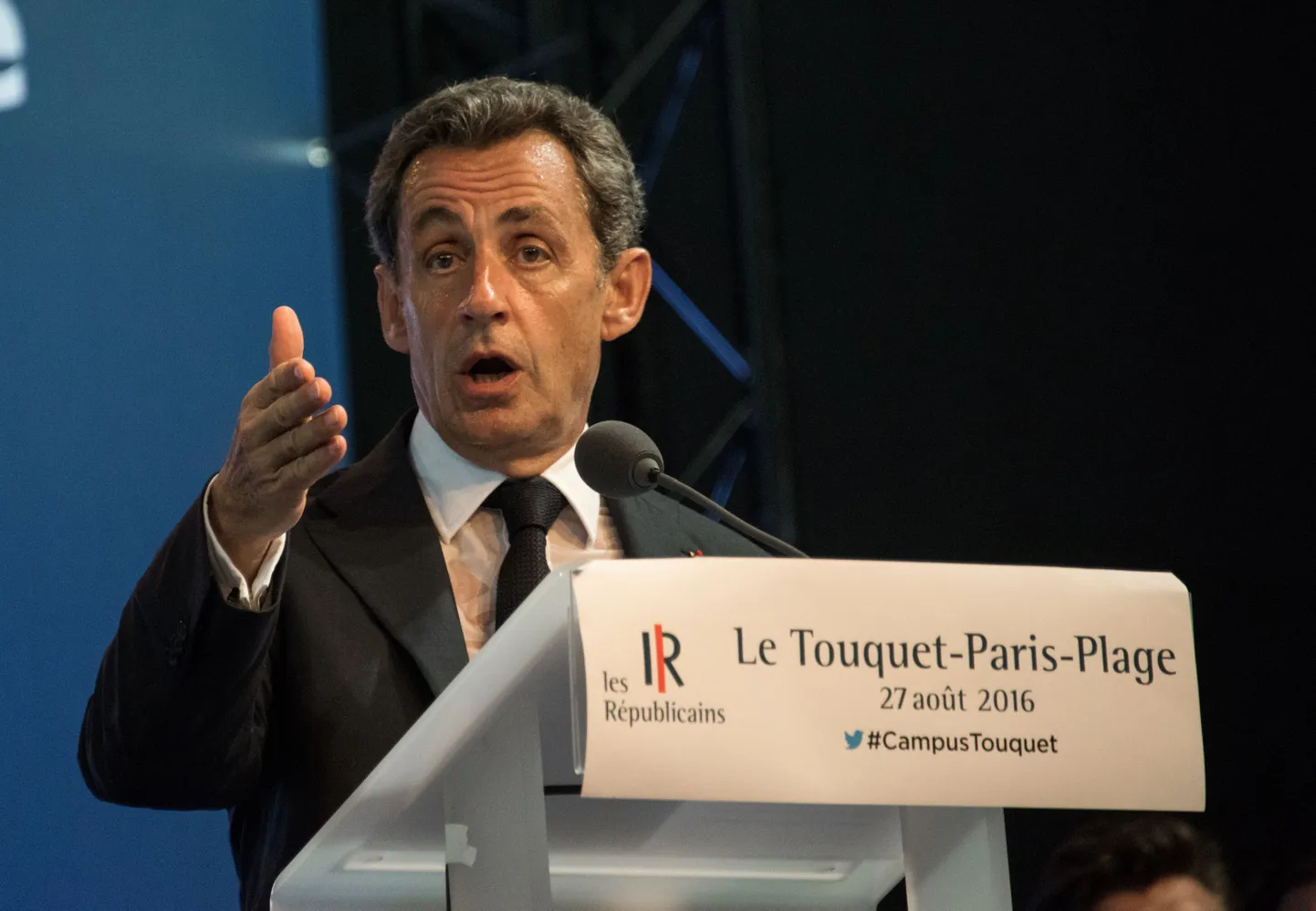 Nicolas Sarkozy.