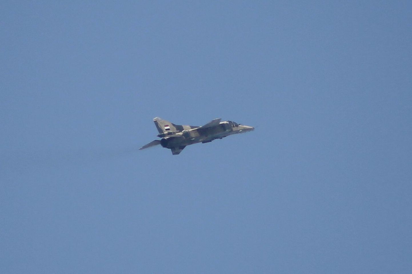 Süüria hävituslennuk MiG.