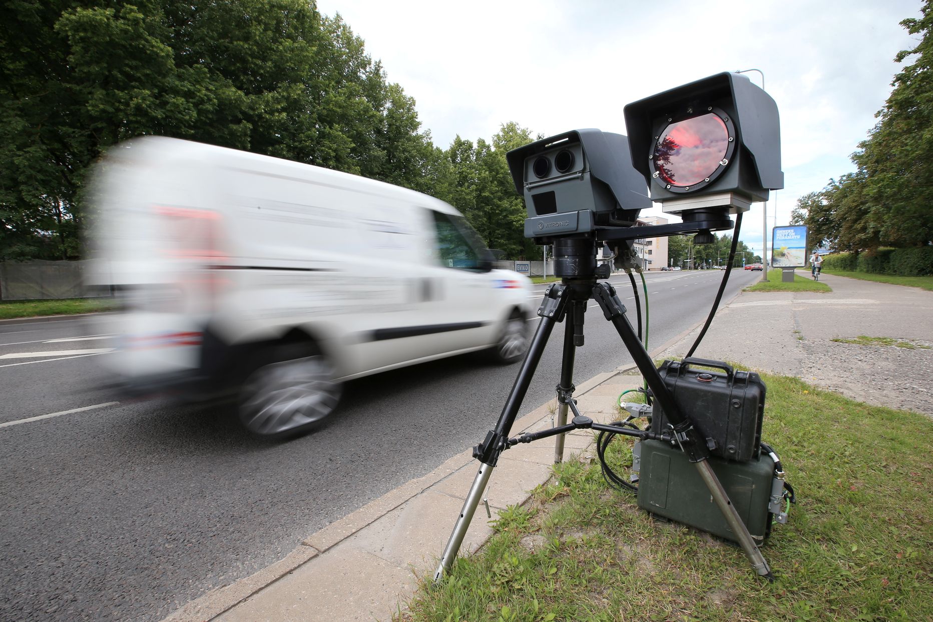 Transport Administration launches pilot to measure average vehicle speeds.