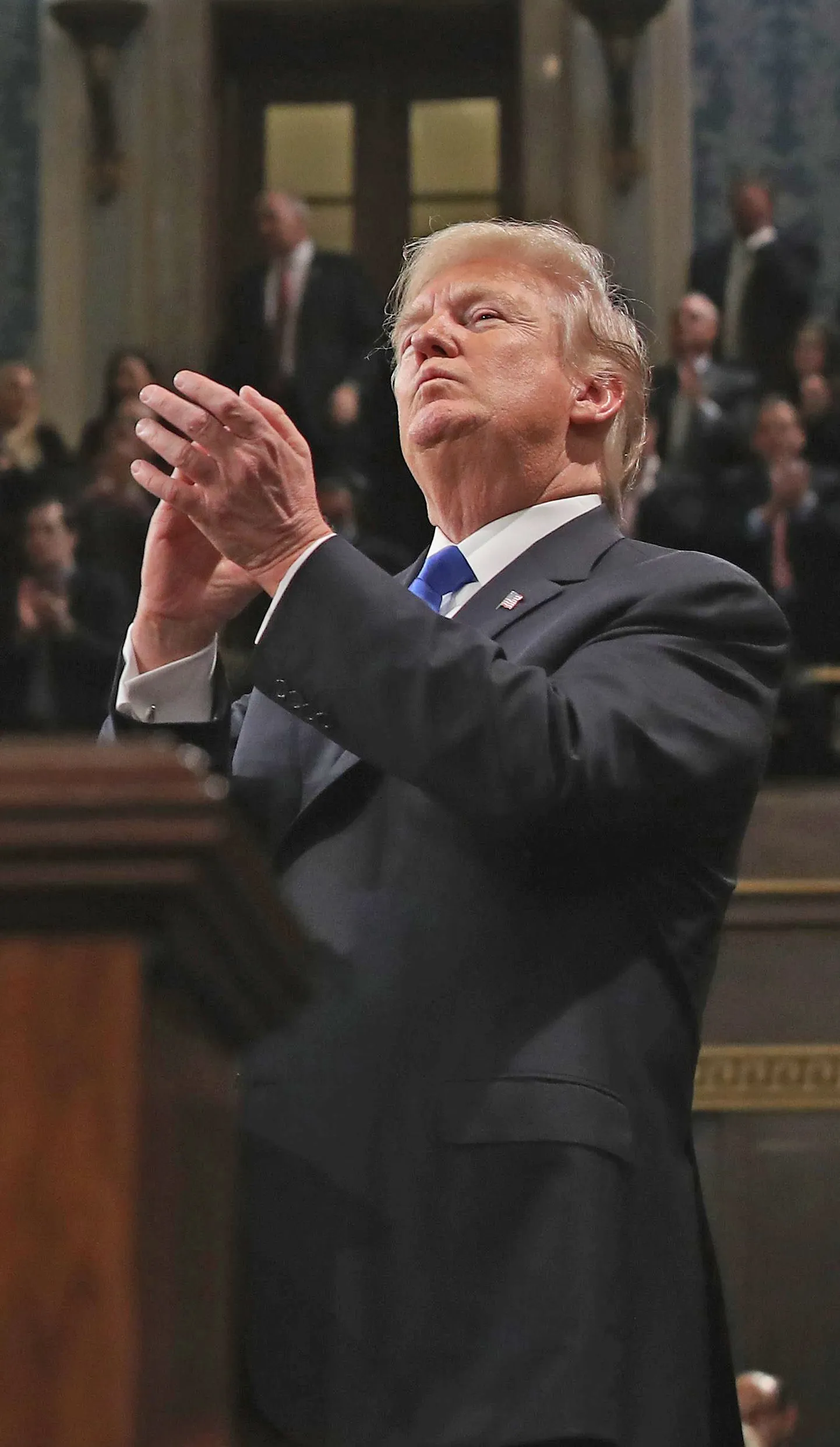 President Donald Trump andis teisipäeva õhtul Kongressis ülevaate olukorrast riigis.
