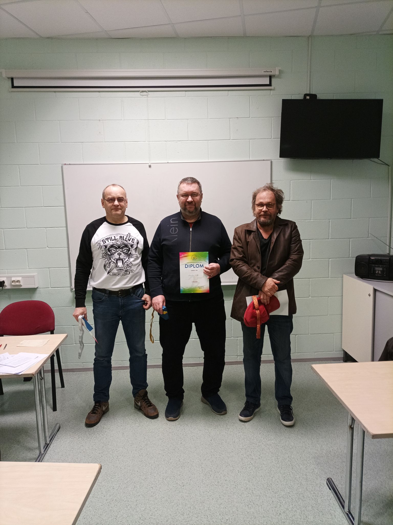 Kiirmale 2023 MV esikolmik - vasakult Kilumets, Siil, Mustonen-