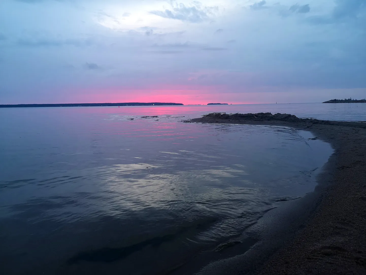 Päikeseloojang Põhja-Eestis