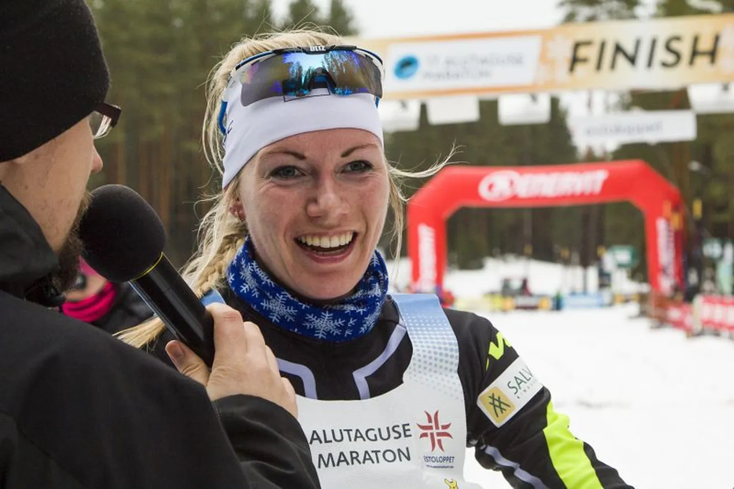 17. Alutaguse maratoni kiireim naine Heidi Raju.