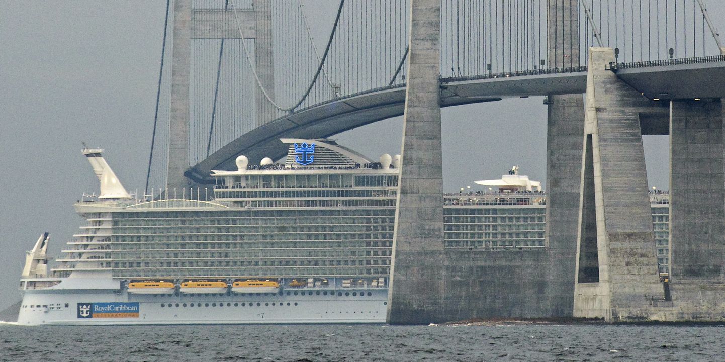 MS Allure of the Seas Taanis Suur-Belti silla all.
