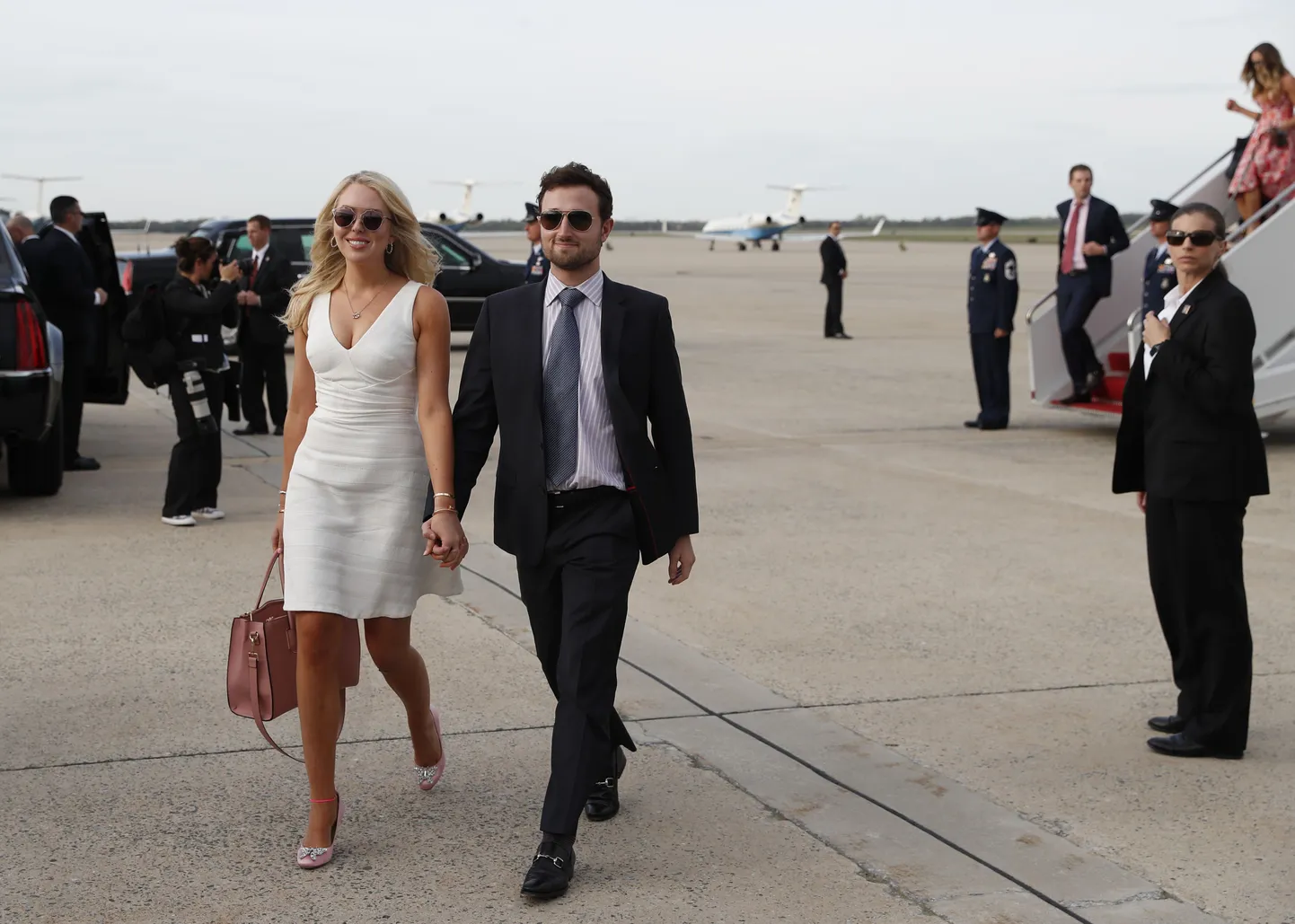 Tiffany Trump ja tema kallim Ross Mechanic
