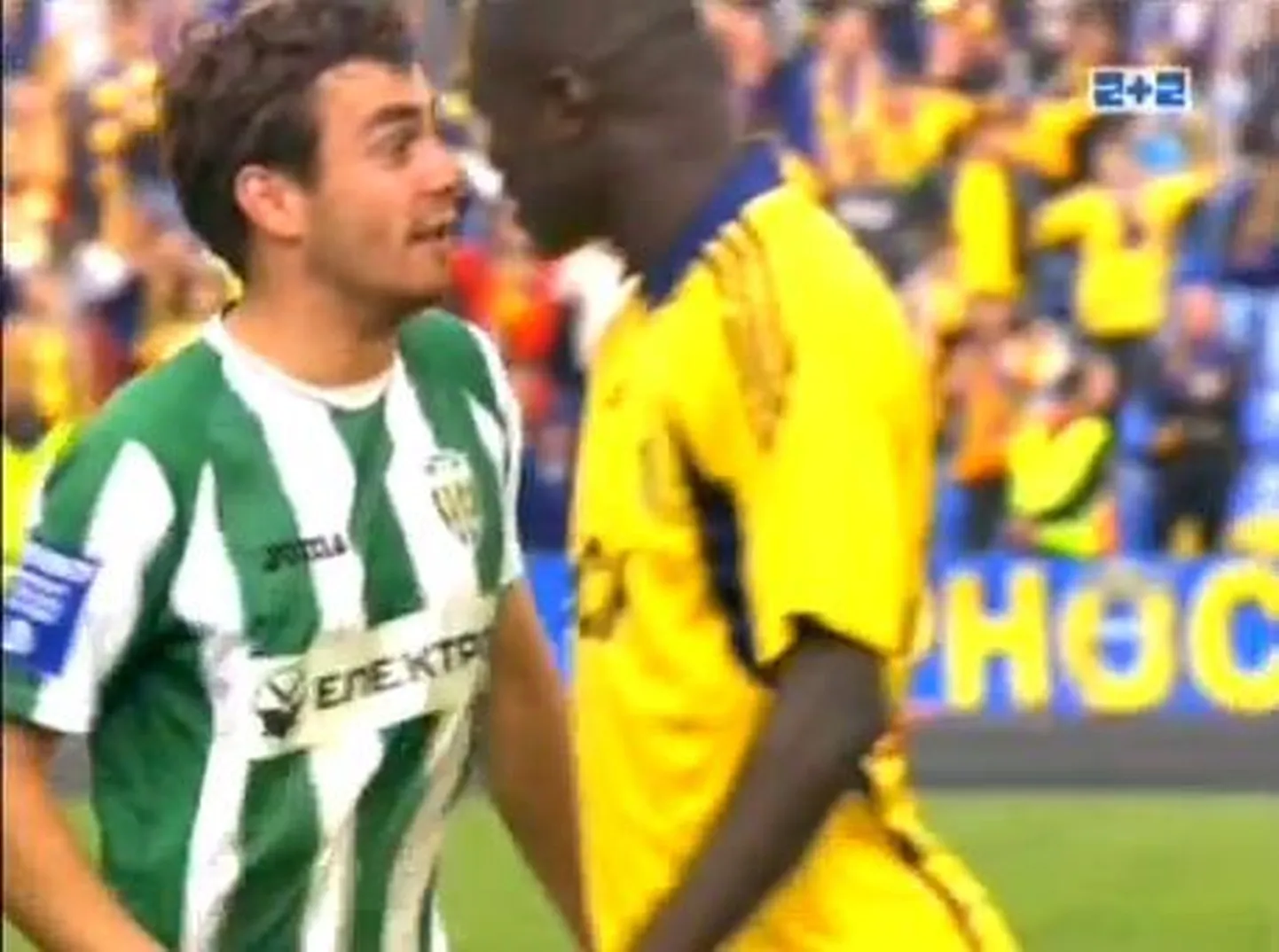 Sergei Zenjov (vasakul) ja Papa Gueye.