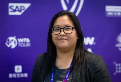 WTA tenniseekspert Courtney Nguyen