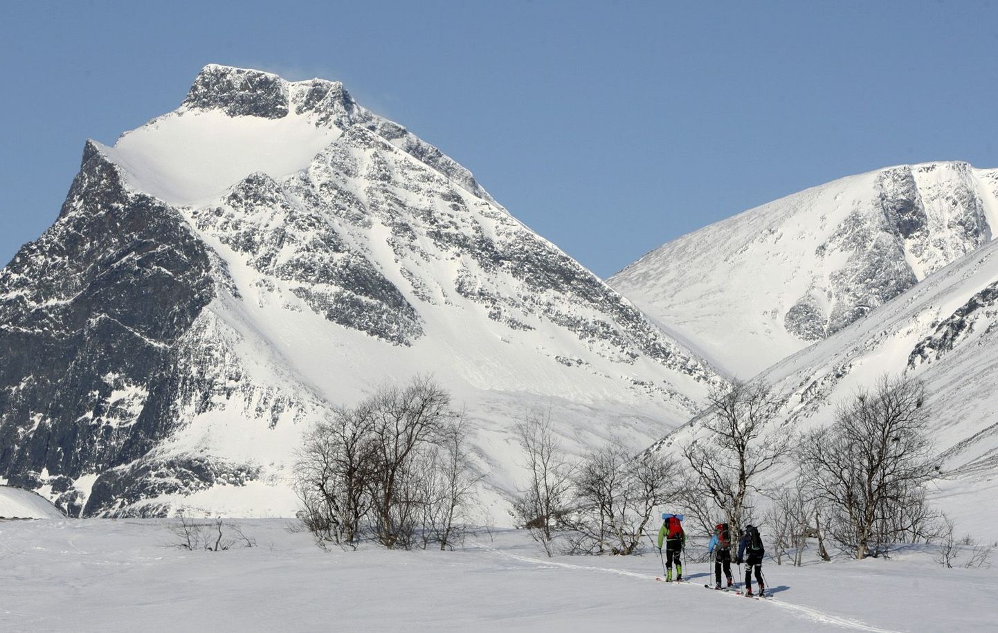 Kebnekaise tundurualal asub Rootsi kõrgeim mägi.