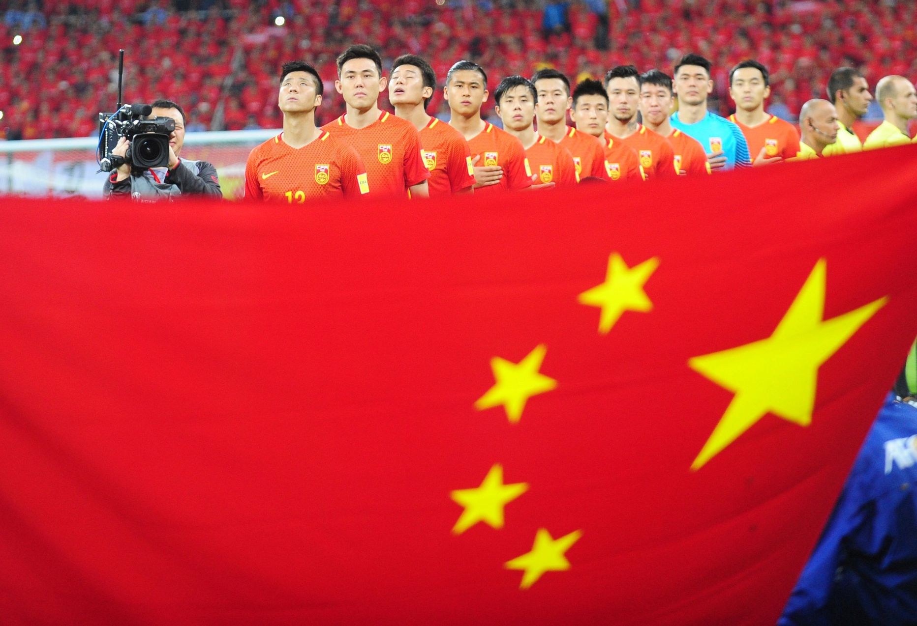 Hiina jalgpallikoondis on 2018. aasta MMile kvalifitseerumise sisulised lootused praeguseks juba minetanud.