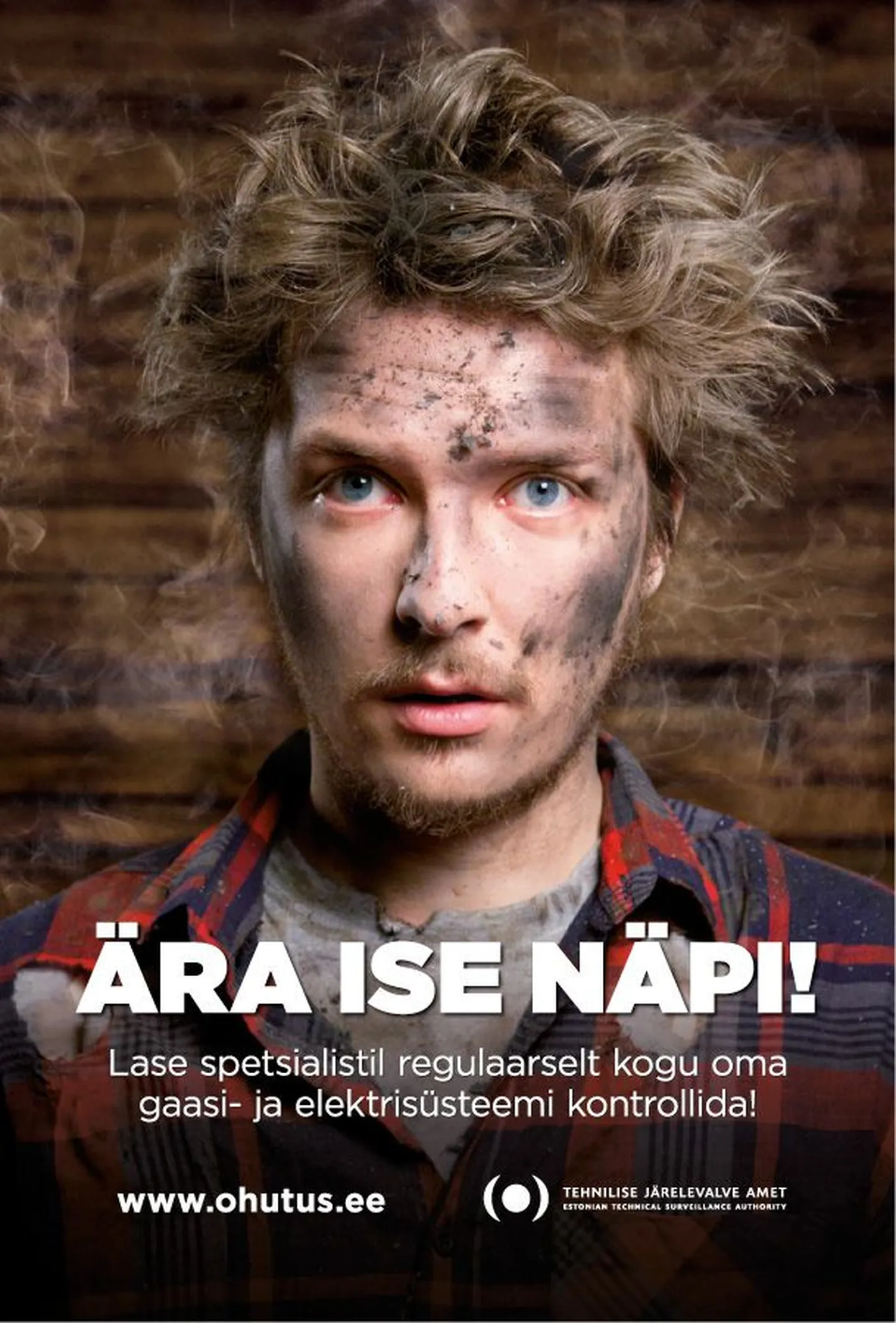 Tehnilise järelevalve ameti ohutuskampaania «Ära ise näpi! Lase spetsialistil regulaarselt kogu oma gaasi- ja elektrisüsteemi kontrollida!».