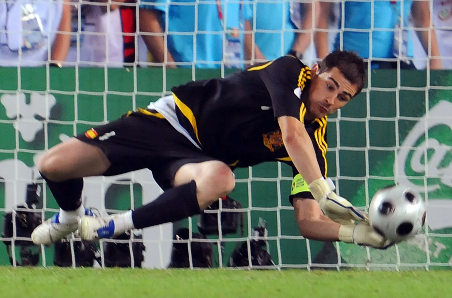 Hispaania jalgpallikoondise väravavaht Iker Casillas.