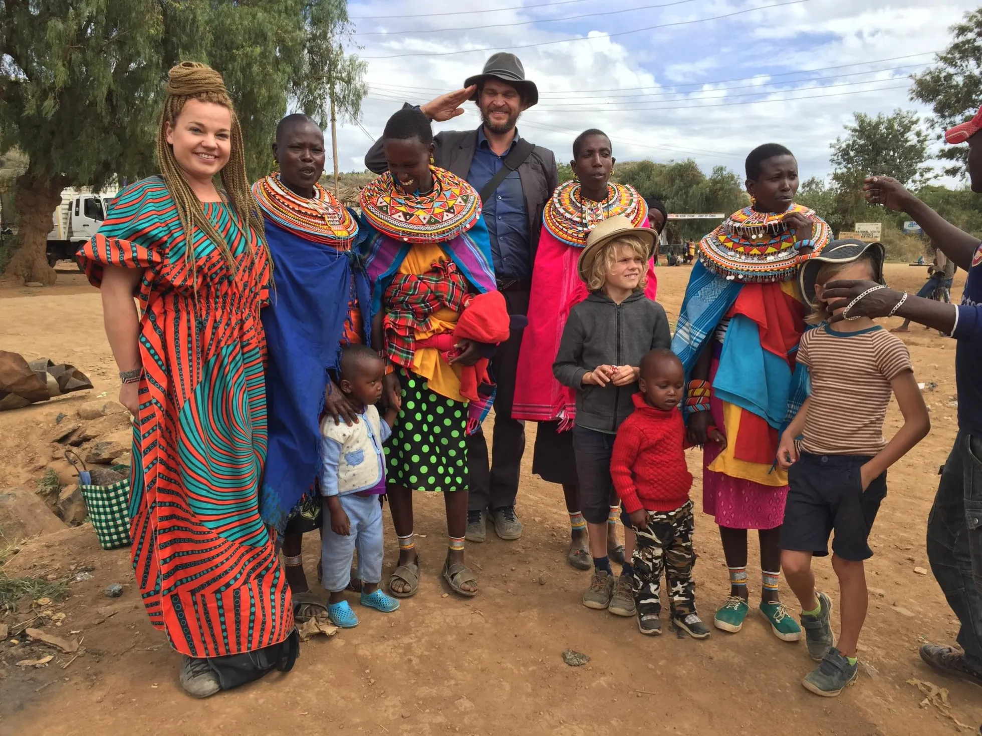 Samburu naistega.