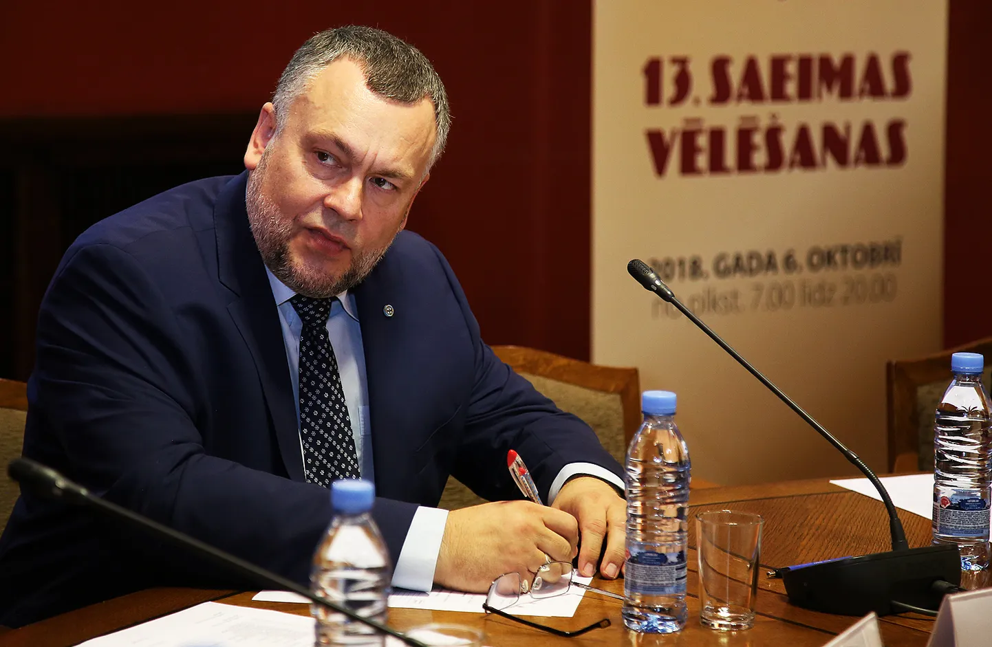Centrālās vēlēšanu komisijas priekšsēdētājs Arnis Cimdars