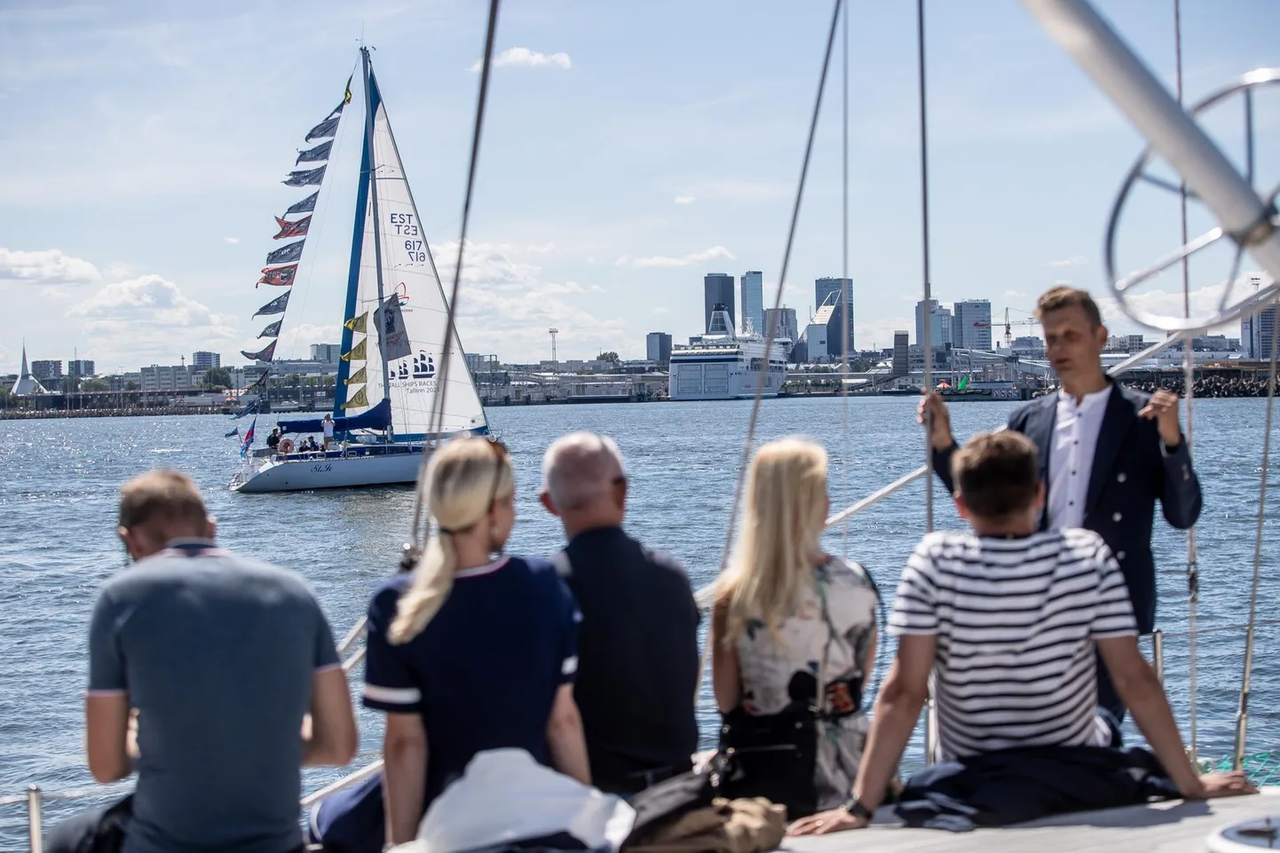 Purjekasõit merel seoses järgmisel aastal Tallinnas toimuva The Tall ­Ships Racesiga. 