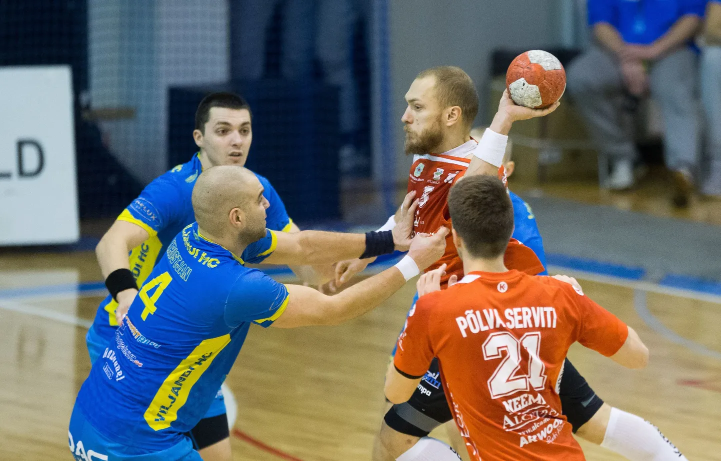 Karikafinaal Põlva Serviti versus Viljandi.