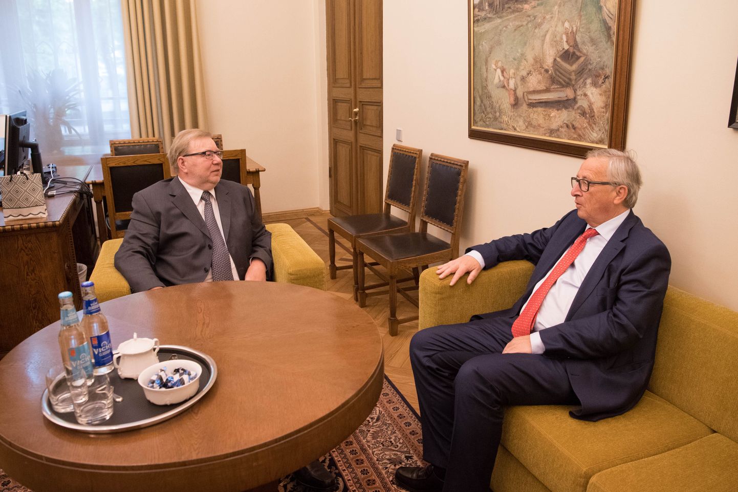 Jean-Claude Juncker ja Mart Laar