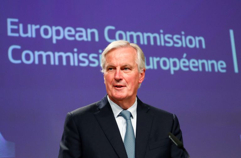 Euroopa Liidu pealäbirääkija Michel Barnier.