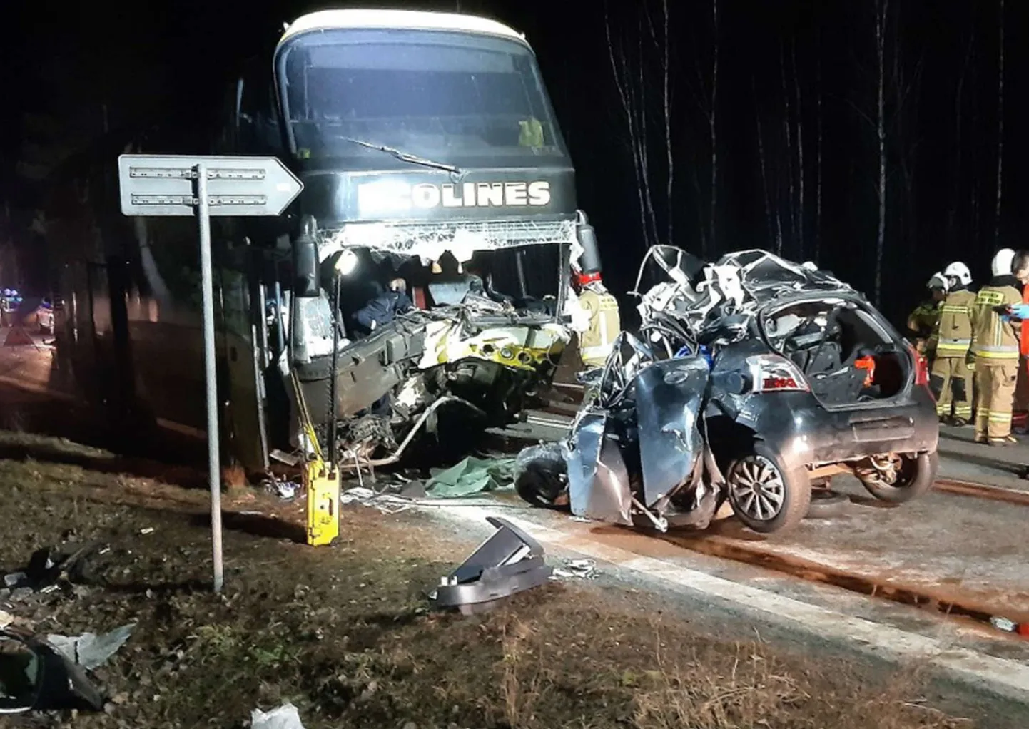 Место аварии