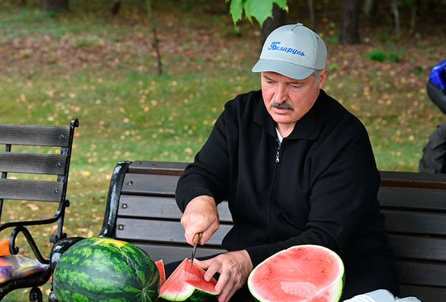 Лукашенко собрал отличный урожай