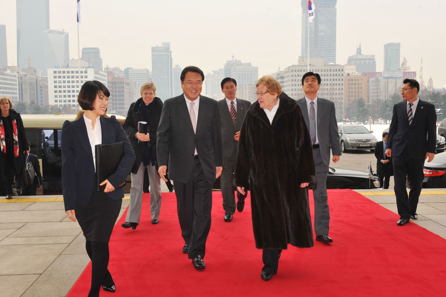 Riigikogu delegatsioon käis Koreas visiidil eelmisel nädalal.