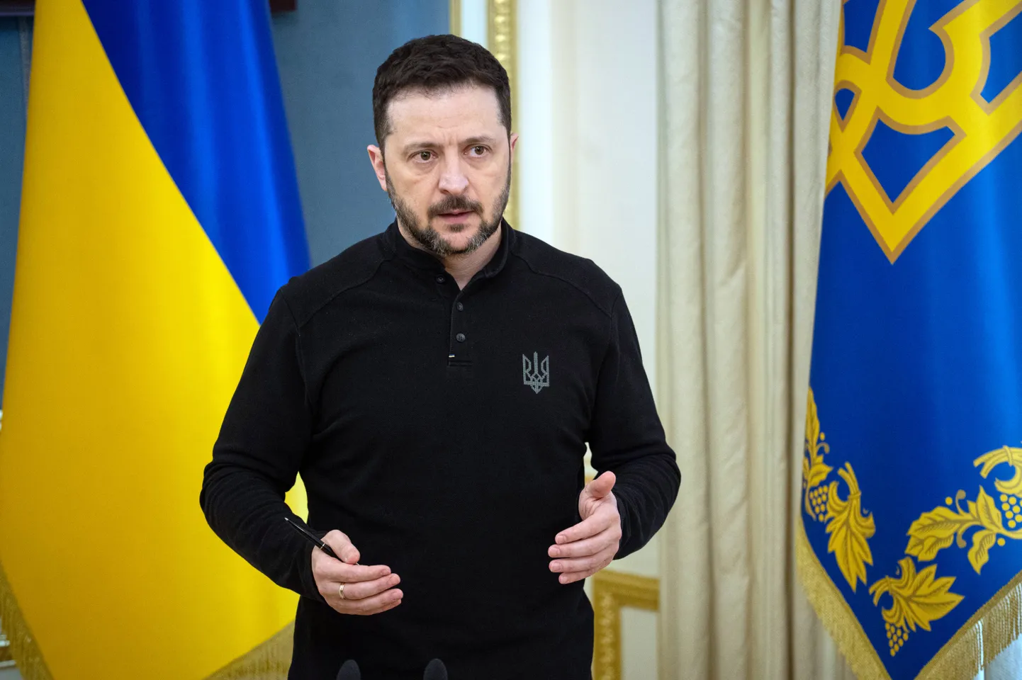 Ukraina president Volodõmõr Zelenskõi.