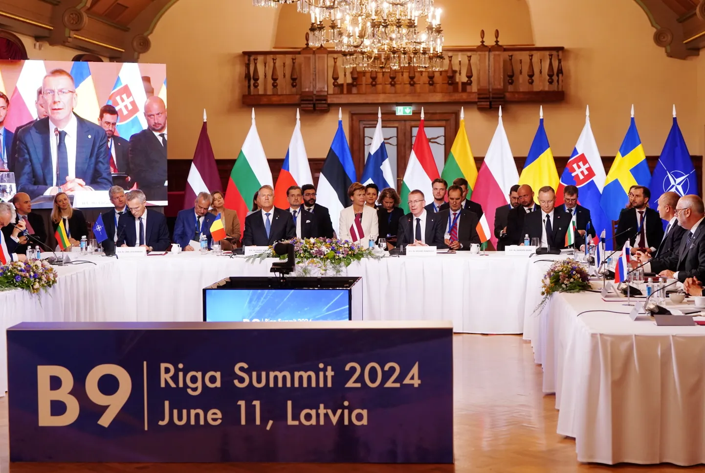 NATO idatiiva tippkohtumine 11. juunil Riias.