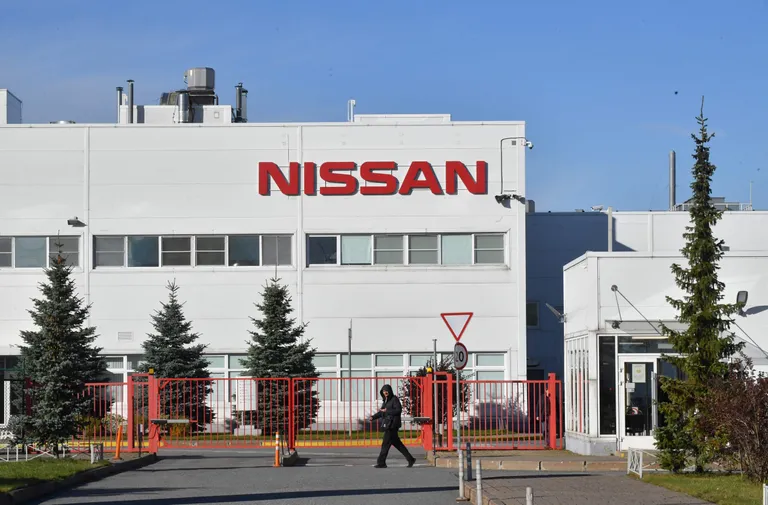 Nissani tehas Peterburi lähistel 2022. aasta oktoobris.