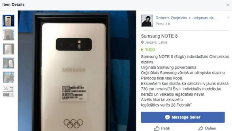 Roberts Zvejnieks cenšas pārdot telefonu