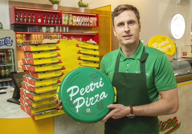 Peetri Pizza juht Marko Pleiats.