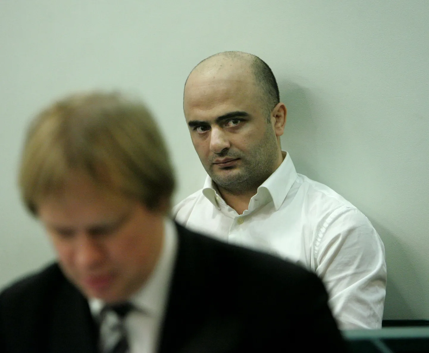Ахлиман Зейналов в суде.