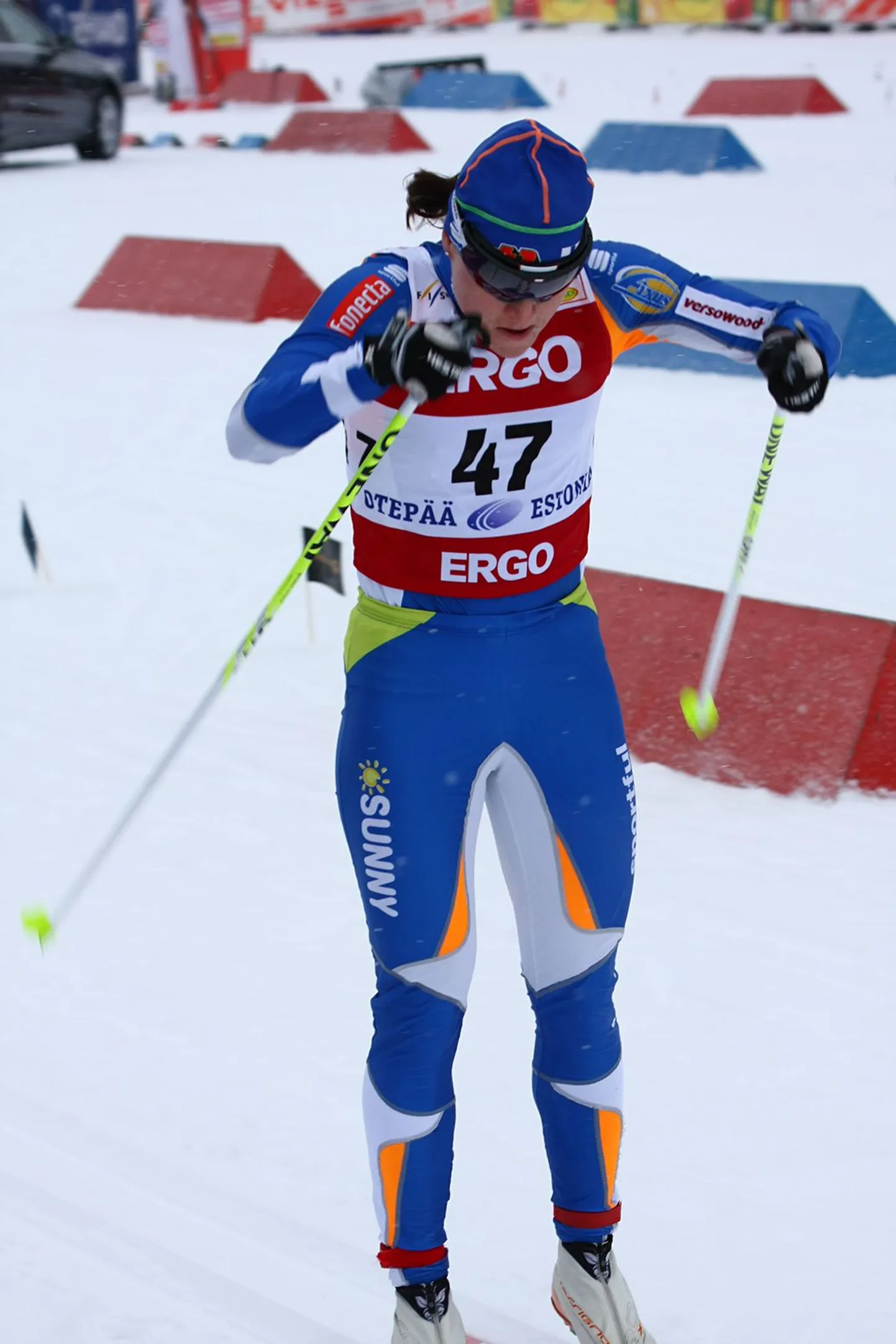 Naiste 10 km klassikadistants. Aino-Kaisa Saarinen