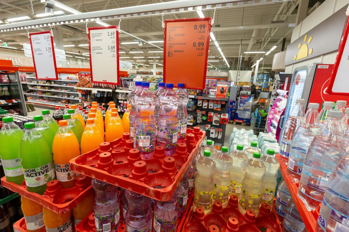 Toidupoodides on sooduspakkumised aina sagedamad ja pikemad ning allahindlused üha suuremad.